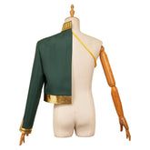 Wicked: For Good (2025) Fiyero Green One Shoulder Cape Jacket Cosplay Costume